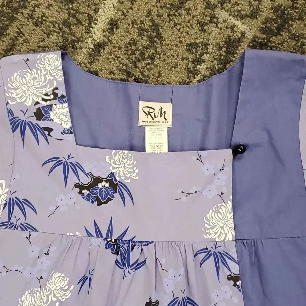 Vintage RM Mumu Hawaii L Made in Hawaii